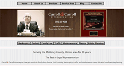 Desktop Screenshot of peterfcarroll.com